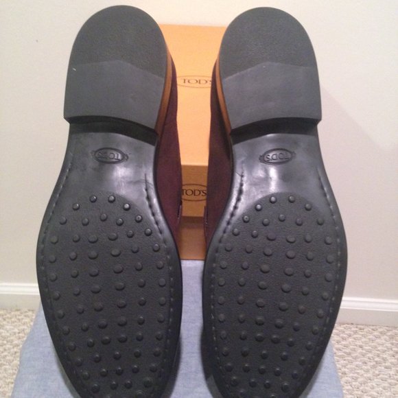 Tod\'s Suede Penny Loafers main image 4